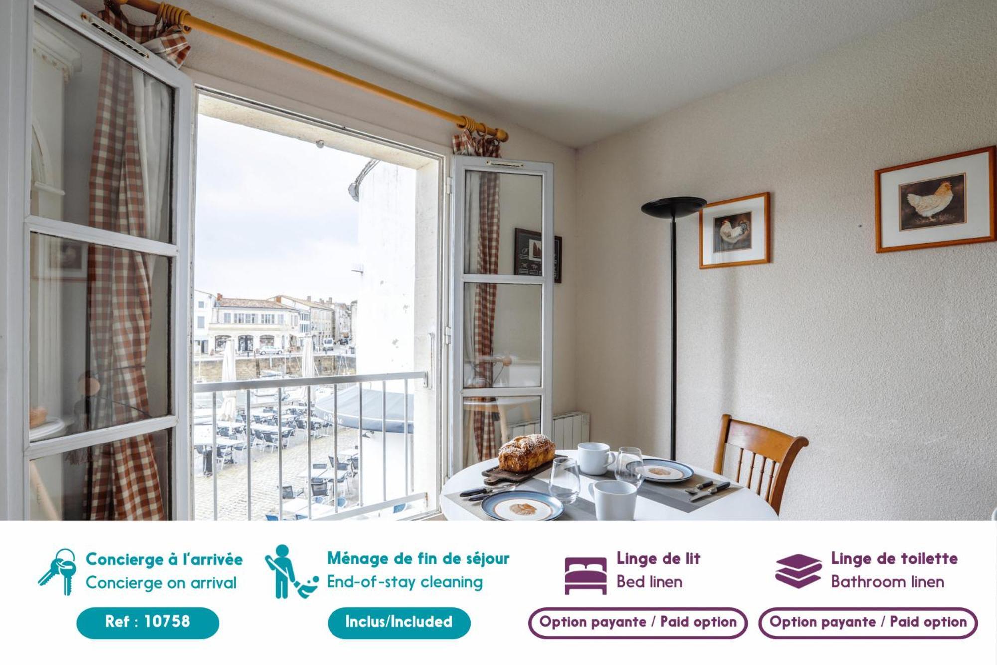 Apartment Au Coeur Du Port, Vue Unique, Pour 6 Saint-Martin-de-Re
